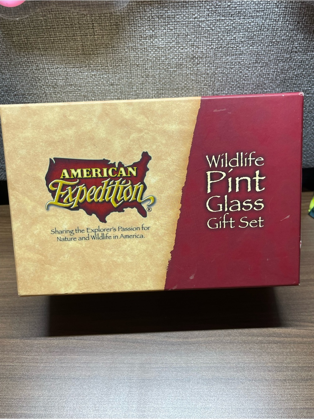 Wildlife Pint Glass Gift Set - Eagle Nee Packaging